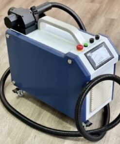100W aircooled laser cleaner side