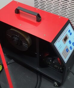 Red wire feeder for laser twin roller